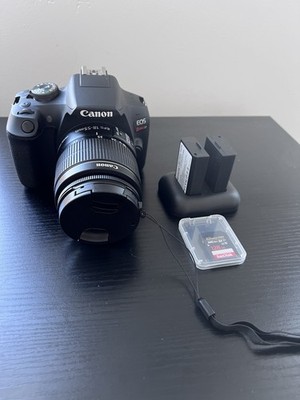 Canon EOS Rebel T7 24.1 MP Digital SLR Camera - Black (Kit with 18-55 Lens)