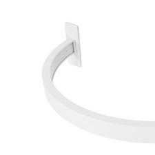 25W Desktop LED Light 3000K‑6500K Half Moon Shaped Adjust Brightness Eyelash