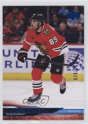 2024-25 Upper Deck Series 2 Deluxe 26/250 Andreas Athanasiou #284 z6b