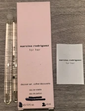 Narciso Rodriguez 2pc Sample Set ( See Description) 2x .13 fl. oz.