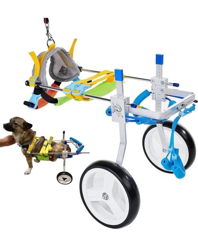 Adjustable Dog wheelchair, (7-Size)(S)