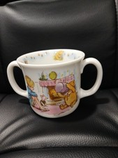 Classic Winnie The Pooh Royal Doulton Disney Double Handled Mug Cup Gift Piglet