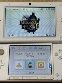 Very Good Nintendo 3DS LL Pink White Console Japanese Tested Working Japan