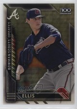 Marketplace image: 2016 Bowman Chrome Scout's Top 100 Updates Superfractor 1/1 Chris Ellis 1fl4