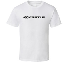 MAGLIA NUOVA KASTLE SKI RACING LOGO T-SHIRT TAGLIA DIVERTENTE S-5XL