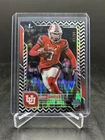 2025 Bowman Chrome University Football Black & White Stealth Refractor Devon Dampier #3