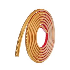 9.8Ft x 0.59" Peel and Stick Molding Trim for Walls, Gold