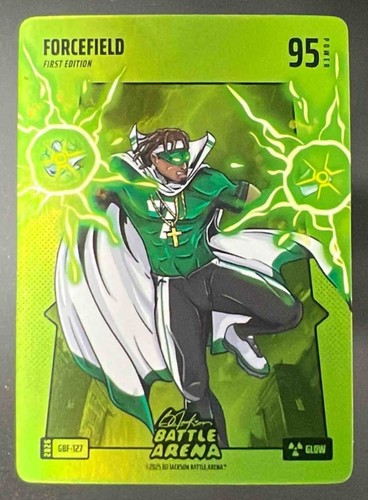 2026 Bo Jackson Battle Arena Forcefield Glow BattleFoil #GBF-127 95 Power