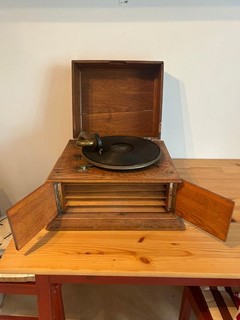 Grammophon Electrola Vintage Platte Alt Antik