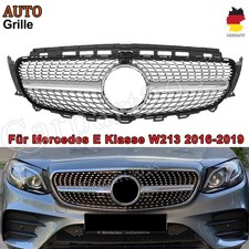 K&uuml;hlergrill Grill f&uuml;r Mercedes W213 S213 A238 C238 2016-20 Chrom Diamant Style