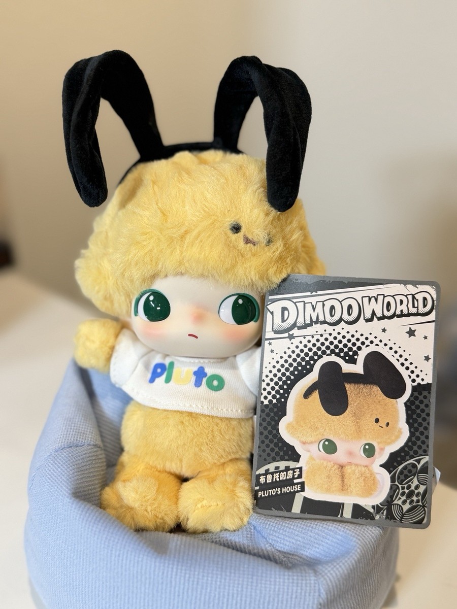 POPMART WORLD disney チップ dimoo ぬいぐるみ DIMOO WORLD × DISNEY Series-Vinyl Plush Keychain Blind Box