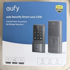 eufy Security Smart Lock Keyless Entry Door Lock Built-in WiFi Deadbolt C210