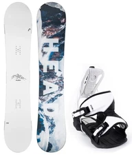 HEAD Rush 156 cm Men's All Mountain Snowboard+Flow Alpha Bindings NEW