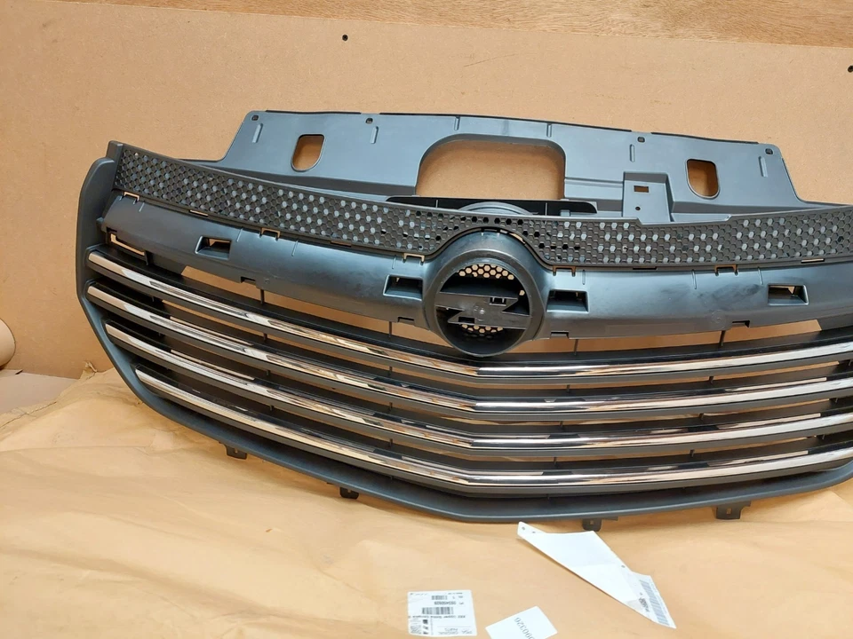 Vauxhall Vivaro B X82 Front Upper Radiator Grill 93450928 2014-2019 Genuine - Image 4 of 4