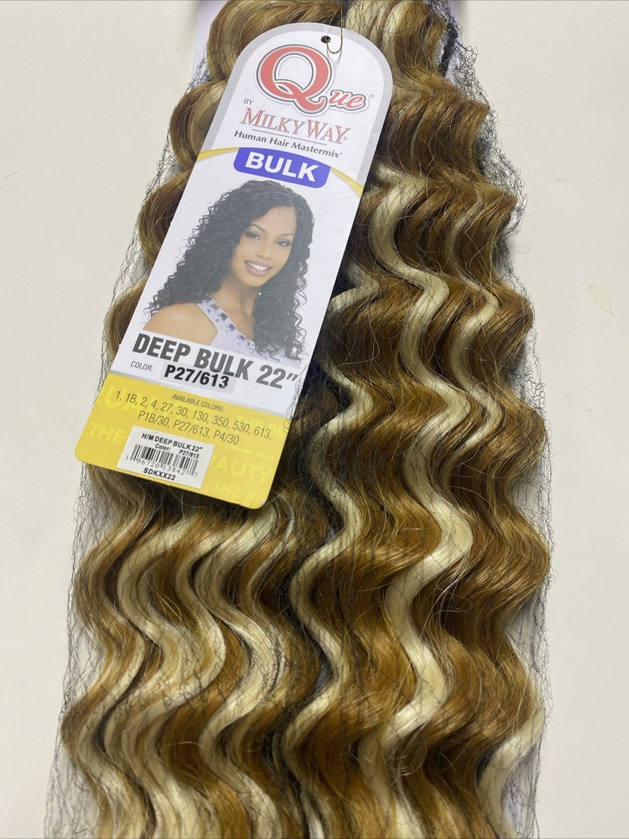MILKY_WAY QUE HUMAN HAIR_MASTER MIX_DEEP_BULK_22