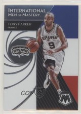 2019-20 Panini Mosaic International Men of Mastery Tony Parker #4 HOF 00a0