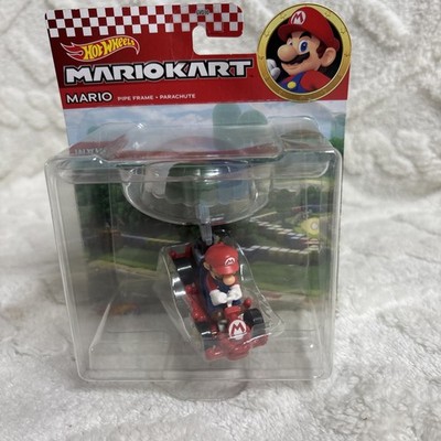 Hot Wheels Super Mario Kart MARIO PIPE FRAME PARACHUTE 1:64 Diecast Cars Model