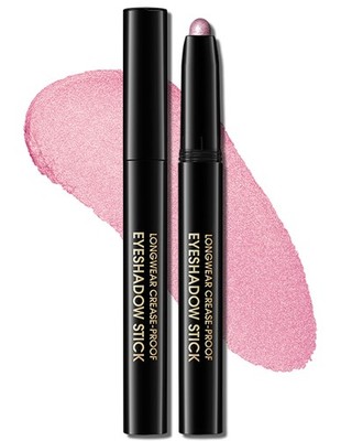 Pink Glitzer Lidschatten Stift, Glitter Rosa Eyeshadow Stick Wasserfest & Lan...