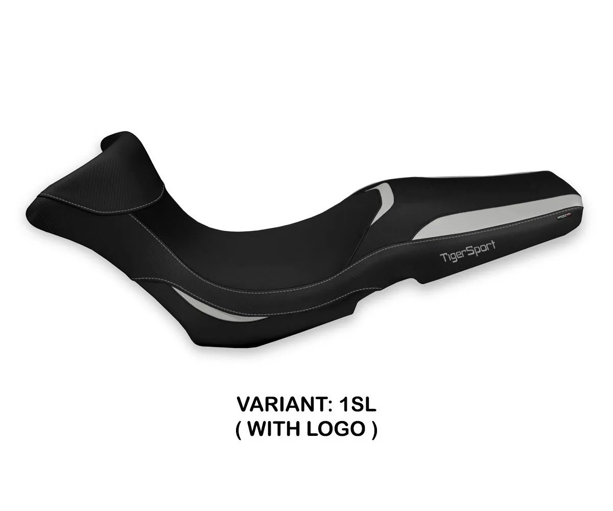 Seat saddle cover Julfa Silver () TPZ TRIUMPH TIGER 1050 SPORT 2013 2020 18V