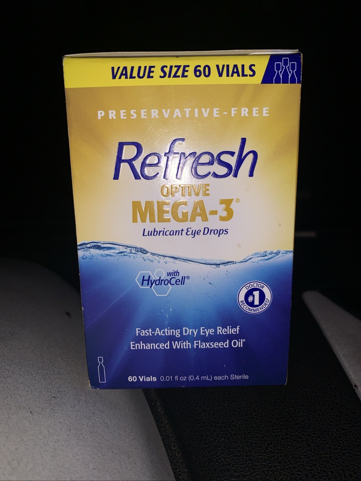 - Preservative Free  Hydrating 60ct - Exp 08/27