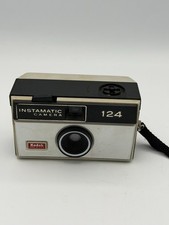 Kodak Instamatic 124 Camera Vintage 1960s 126 Film Untested Made in USA