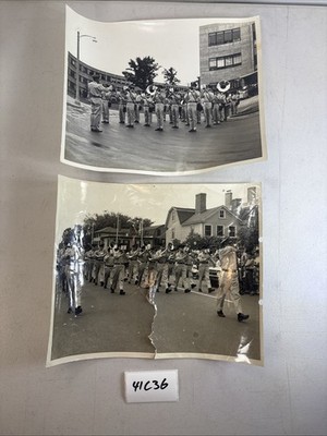 18th Army Band Fort Devans Photo Lot  Salem MA Heritage Day Parade 41C36
