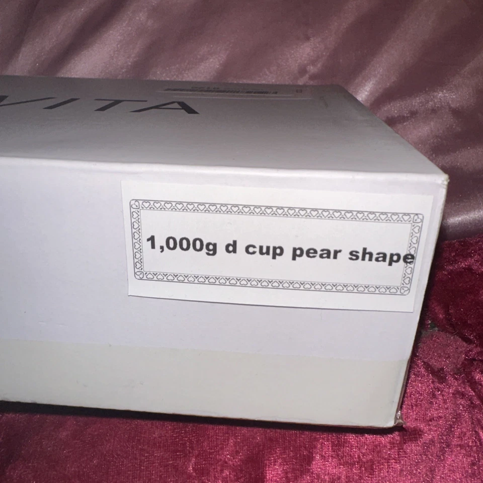 Fake Boobs pear shape Bra Enhancers Silicone Breast Forms 1,000g d cup - Image 4 of 4