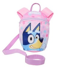 Girls Backpack with Safety Harness Toddlers Detachable Leash Multicolor