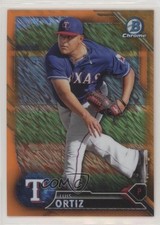 2016 Bowman Chrome Prospects Orange Shimmer Refractor Luis Ortiz #BCP247 n3t