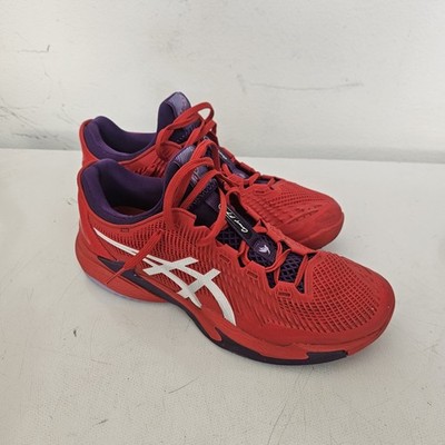 ASICS Court FF 3 Novak Classic Red White 1041A361-600 shoe men size 11