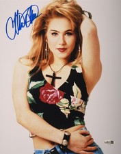 Christina Applegate Signed 11x14 Married With Children Flower Top JSA