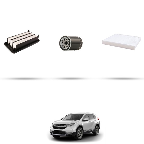 Hoffcar Wartungsset - 3 Filter FüR Honda CR-V V 1.5 140Kw Ab 2017-image
