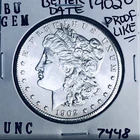 1902 O BU GEM MORGAN SILVER DOLLAR UNC MS+++ U.S. MINT RARE COIN 7448