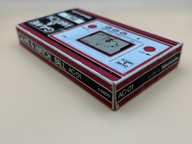 Nintendo Game & Watch BALL AC-01 1st Edition Silver Series 1980 With Box