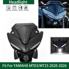 Front Headlight Assembly FitFor YAMAHA MT-03 MT-25  MT25 2020-2026 Windshield