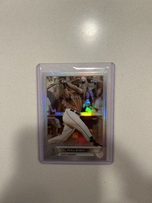 2022 Topps Chrome - Cal Raleigh #149 Negative Refractor (RC)