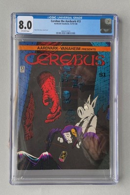 Cerebus the Aardvark #13 CGC 8.0 CGC Slabbed Dave Sim Aardvark-Vanaheim
