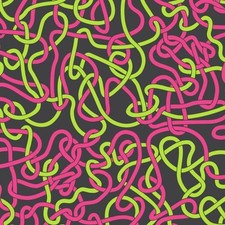 Hot Tangled Mess 22 - 20" x 38" Hydrographic Film Hydro Dipping