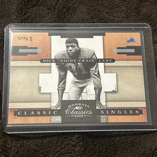 2008 Donruss Classics Classic Singles Silver #17 Dick Lane /1000 Lions NM Free S
