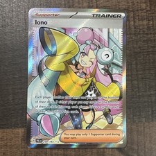 Pokémon TCG Iono Holo Ultra Rare Card 254/193 Sv02: Paldea Evolved on eBay