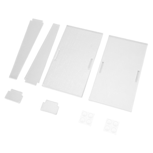 2 Sets Acrylic Easel Stand Multifunctional Stylish Look Compact Clear - Picture 24 of 24