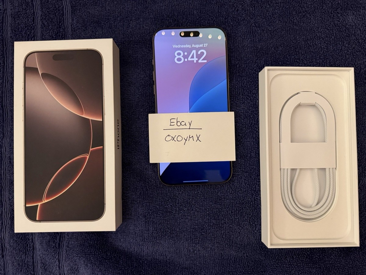 Apple iPhone 16 Pro Max - 512 GB - Desert Titanium (Unlocked