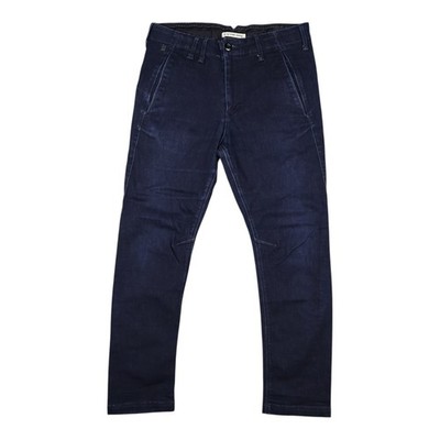 G Star Jeans mens 32 Blue Vetar Denim Chino crop pants mid rise Size 32x26