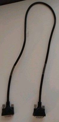 DVI -D  MALE TO DVI-D  MALE SINGLE LINK  HD VIDEO CABLE 400 INCH LWC PART