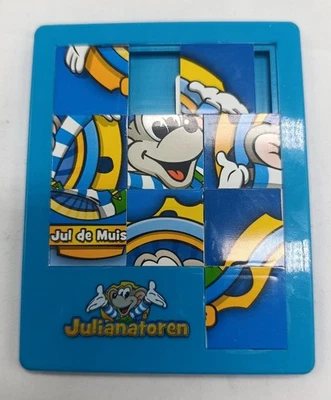 ANCIEN JEU DE TAQUIN CASSE TETE POUSSE-POUSSE  parc d'attractions Julianatoren A - Photo 1/2