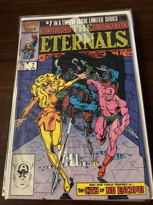 Eternals #7 (Marvel Comics April 1986) Vf
