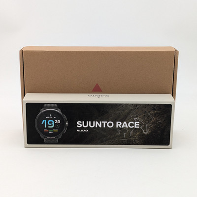 Suunto Race All Black OW224 Steel Smart Watch w/ GPS & Heartbeat Sensor