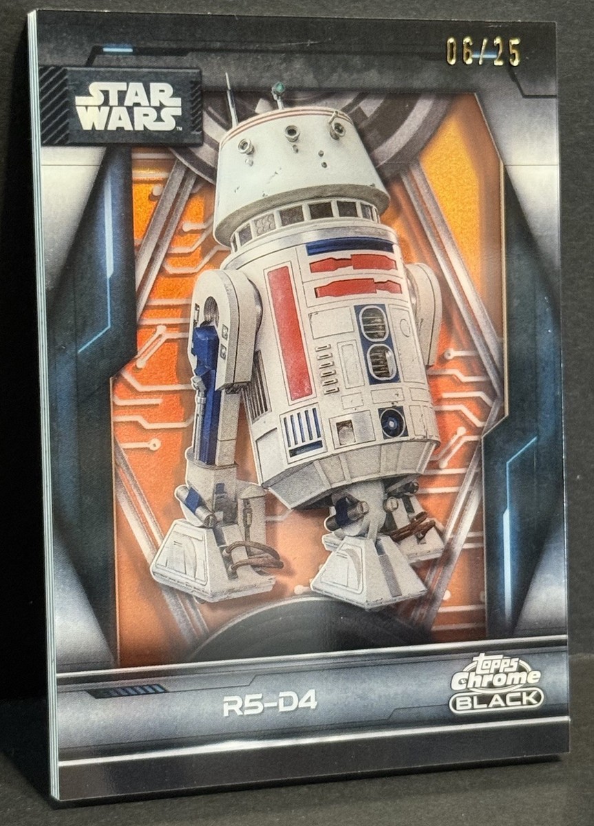 2025 Topps Star Wars Smugglers Outpost R5-D4 Droid Shadow Box