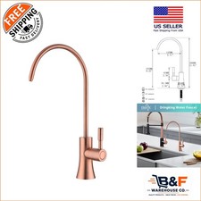 Lead-Free Stainless Steel Drinking Water Faucet - 9.25  Spout Height for Kitchen