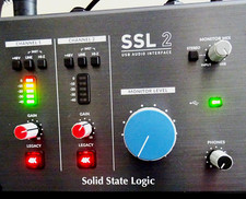 Solid State Logic SSL 2 USB Audio Interface + USB Cable (in near mint condition)